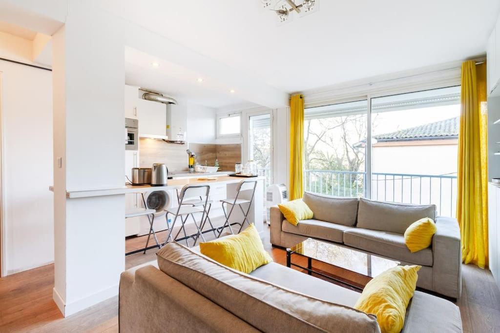 1 Bedroom/Clim/Wifi, St Michel Station Toulouse Exteriör bild